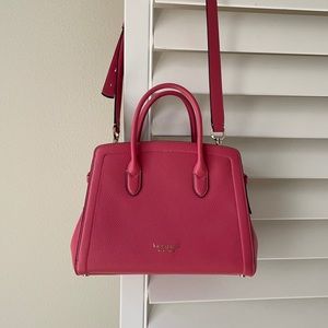 Kate Spade Medium Knott Satchel Crossbody Orchid NWT
